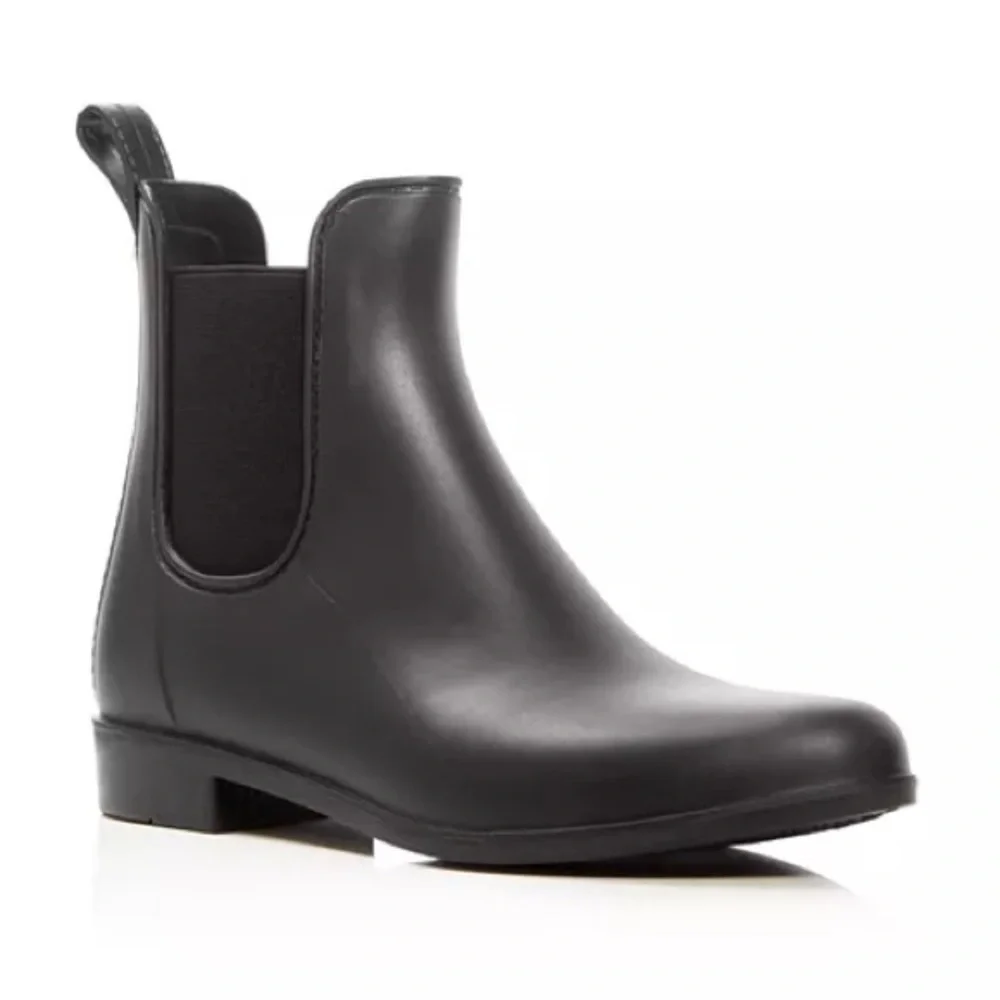 Sam Edelman Black Chelsea Rain Boot